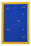 Kelim-tæppe - Trendy - 180 x 120 cm - blå