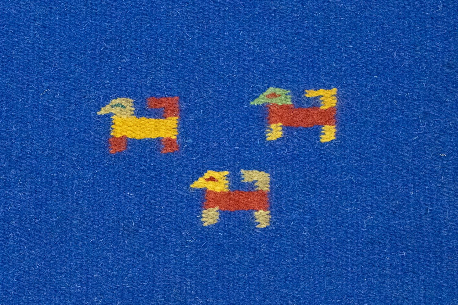 Kelim-tæppe - Trendy - 180 x 120 cm - blå