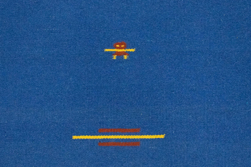 Kelim-tæppe - Trendy - 180 x 120 cm - blå