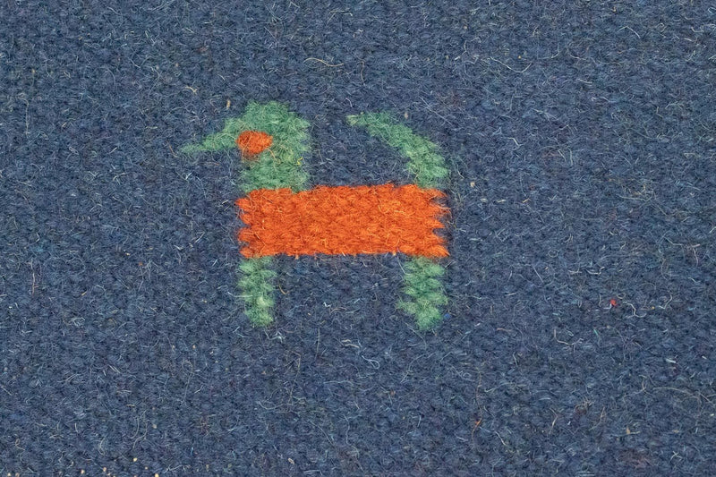 Kelim-tæppe - Trendy - 200 x 140 cm - blå