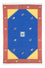 Kelim-tæppe - Trendy - 200 x 140 cm - blå