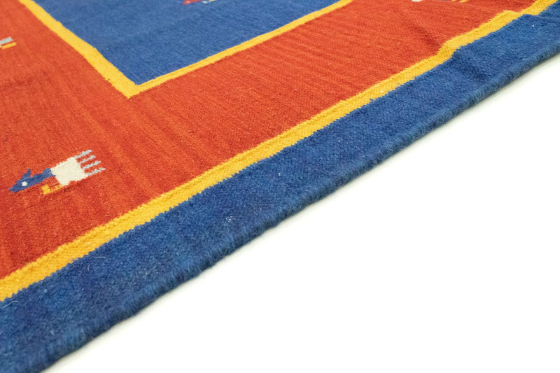 Kelim-tæppe - Trendy - 300 x 200 cm - blå