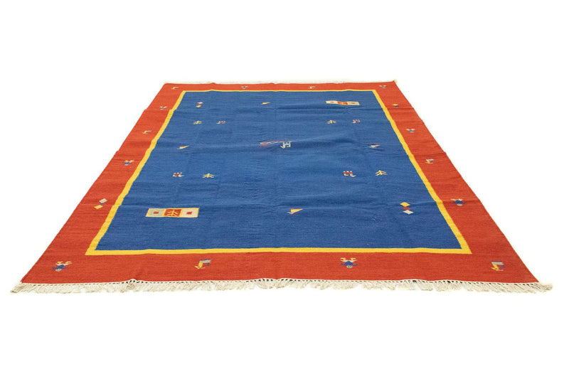 Kelim-tæppe - Trendy - 300 x 200 cm - blå
