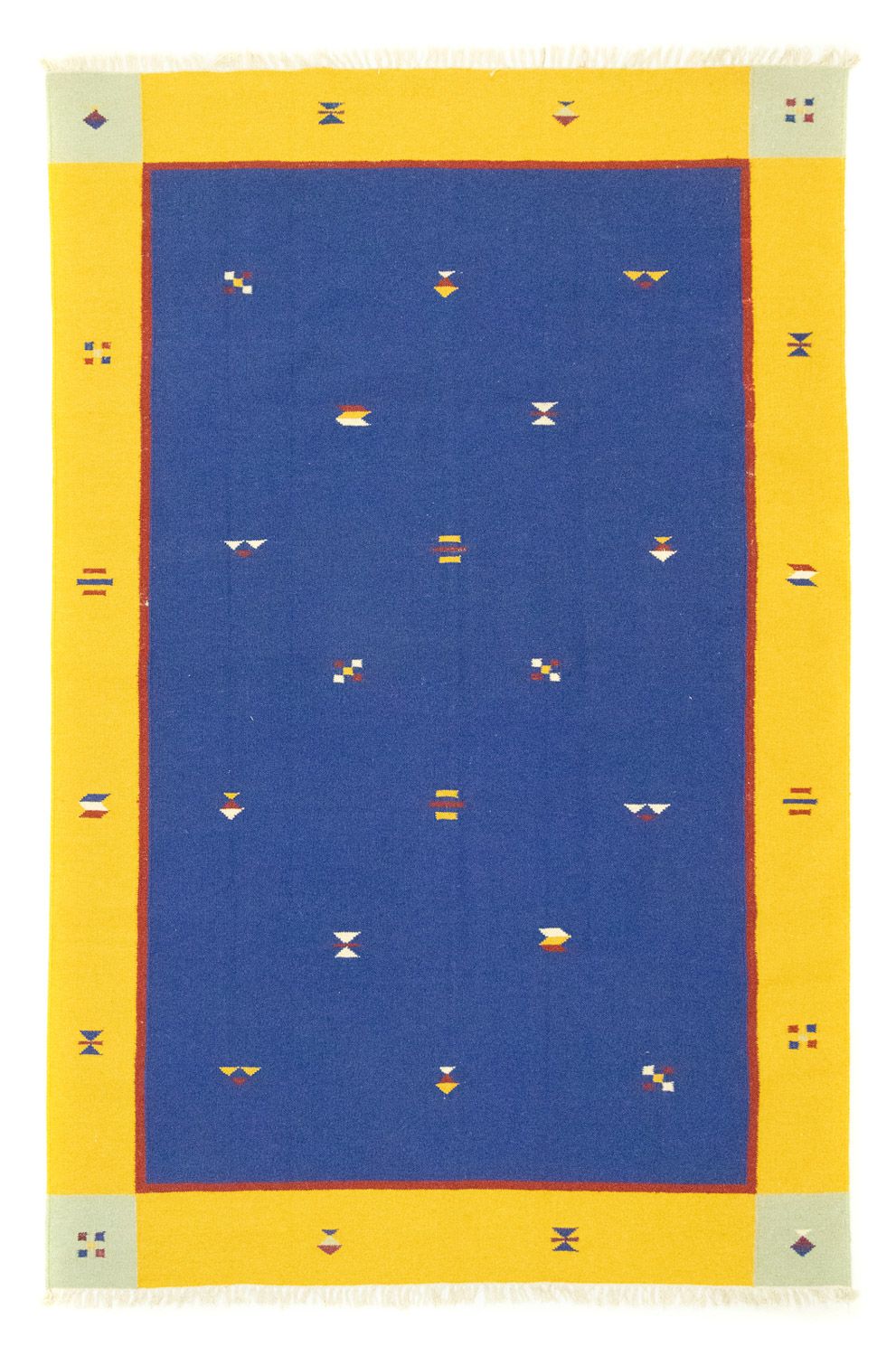 Kelim-tæppe - Trendy - 300 x 200 cm - blå