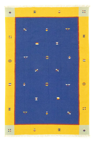 Kelim-tæppe - Trendy - 300 x 200 cm - blå
