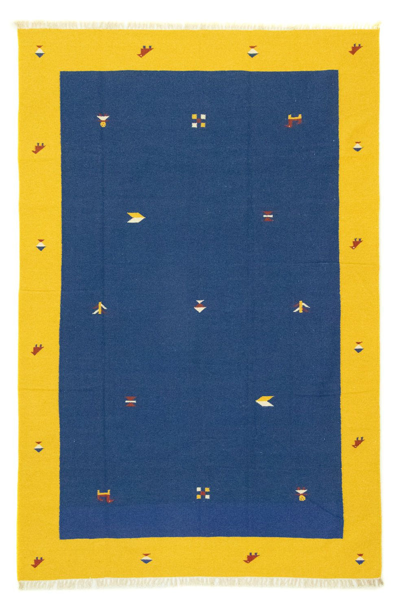 Kelim-tæppe - Trendy - 300 x 200 cm - blå