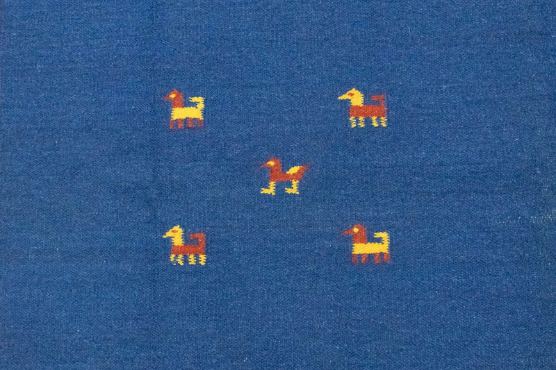 Kelim-tæppe - Trendy - 300 x 200 cm - blå