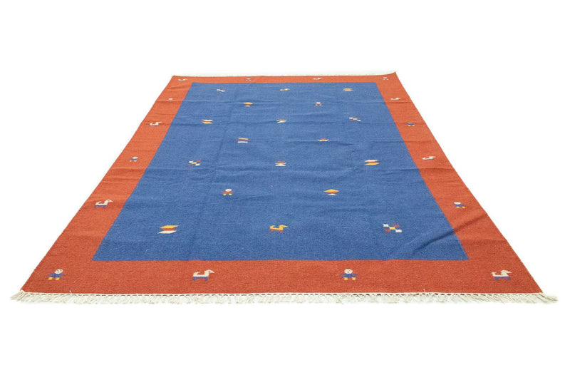 Kelim-tæppe - Trendy - 300 x 200 cm - blå
