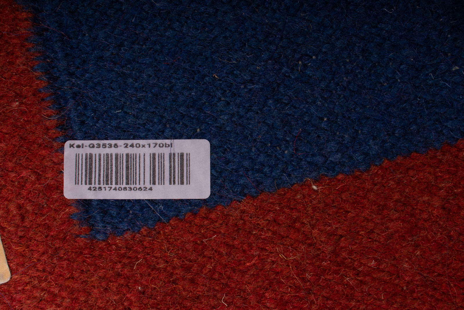 Kelim-tæppe - Trendy - 240 x 170 cm - mørkeblå
