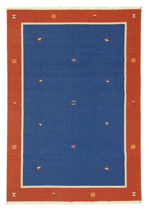 Kelim-tæppe - Trendy - 300 x 200 cm - blå