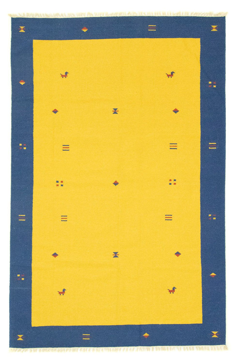 Kelim-tæppe - Trendy - 300 x 200 cm - gul