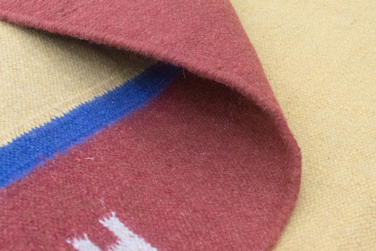 Kelim-tæppe - Trendy - 200 x 140 cm - gul