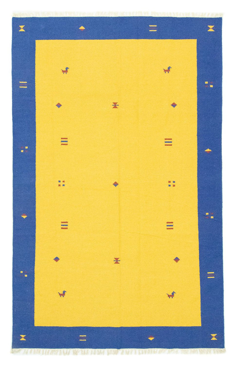 Kelim-tæppe - Trendy - 300 x 200 cm - gul