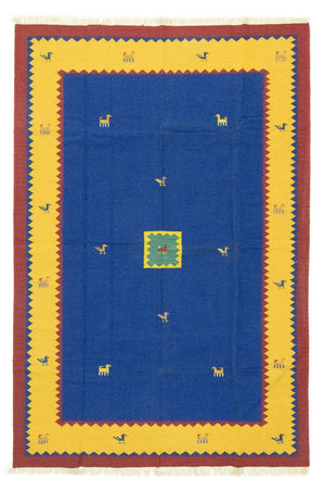 Kelim-tæppe - Trendy - 300 x 200 cm - blå