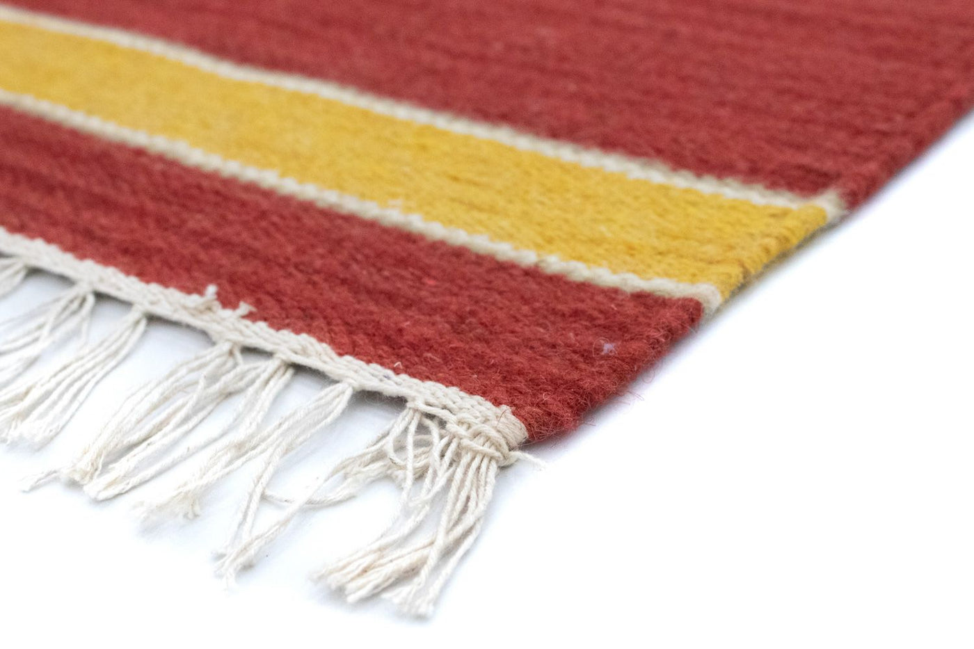 Moderne kilim Tæppe 180x120cm - Uldtæppe