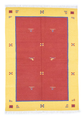 Kelim-tæppe - Trendy - 200 x 140 cm - rød