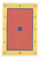 Moderne kilim Tæppe 200x140cm - Uldtæppe