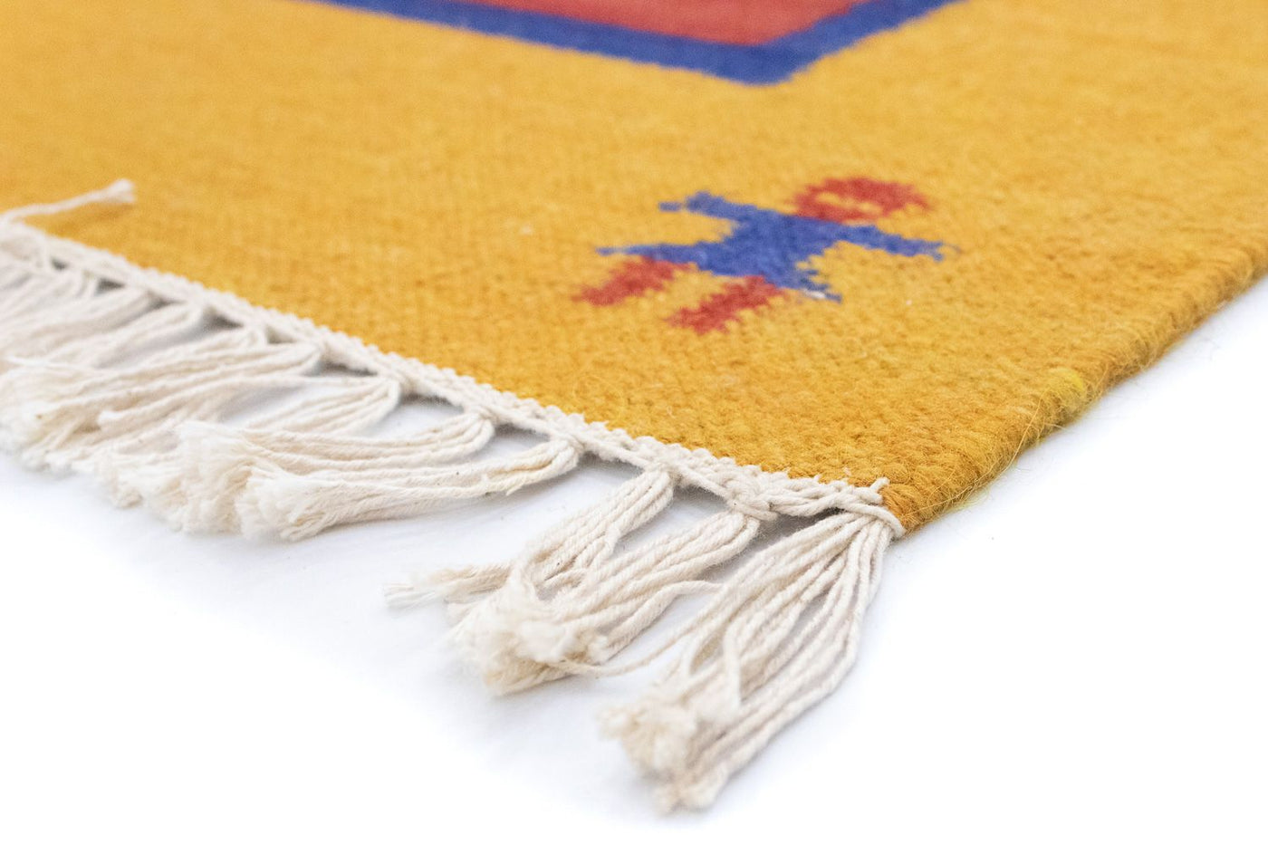 Moderne kilim Tæppe 200x140cm - Uldtæppe