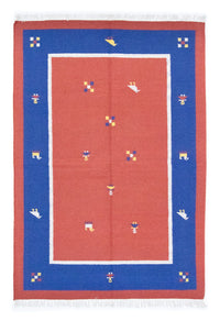 Kelim-tæppe - Trendy - 200 x 140 cm - orange