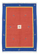 Moderne kilim Tæppe 200x140cm - Uldtæppe