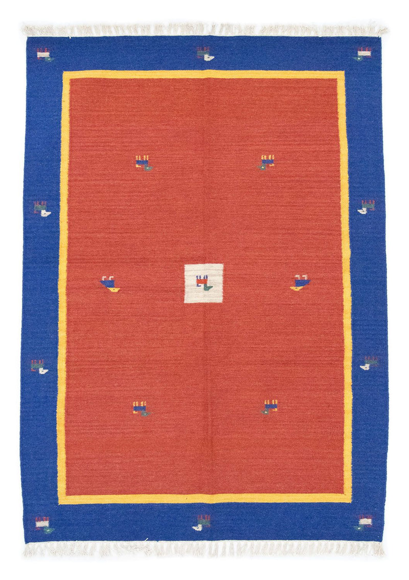 Kelim-tæppe - Trendy - 200 x 140 cm - orange
