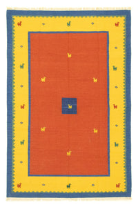 Kelim-tæppe - Trendy - 300 x 200 cm - orange