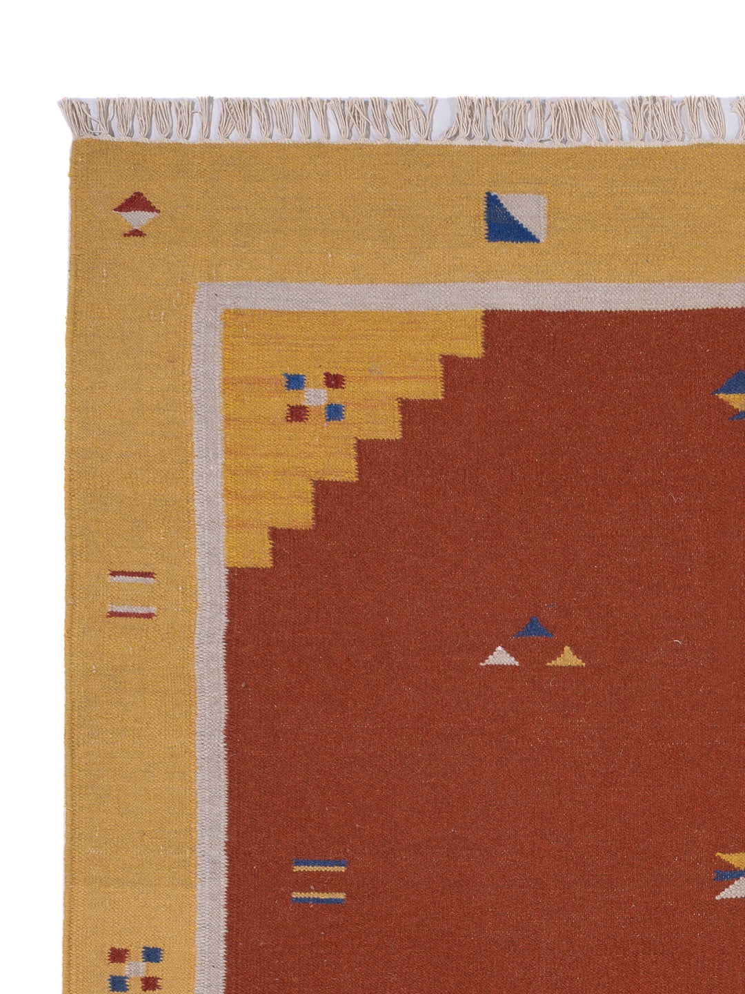 Moderne kilim Tæppe - Uldtæppe