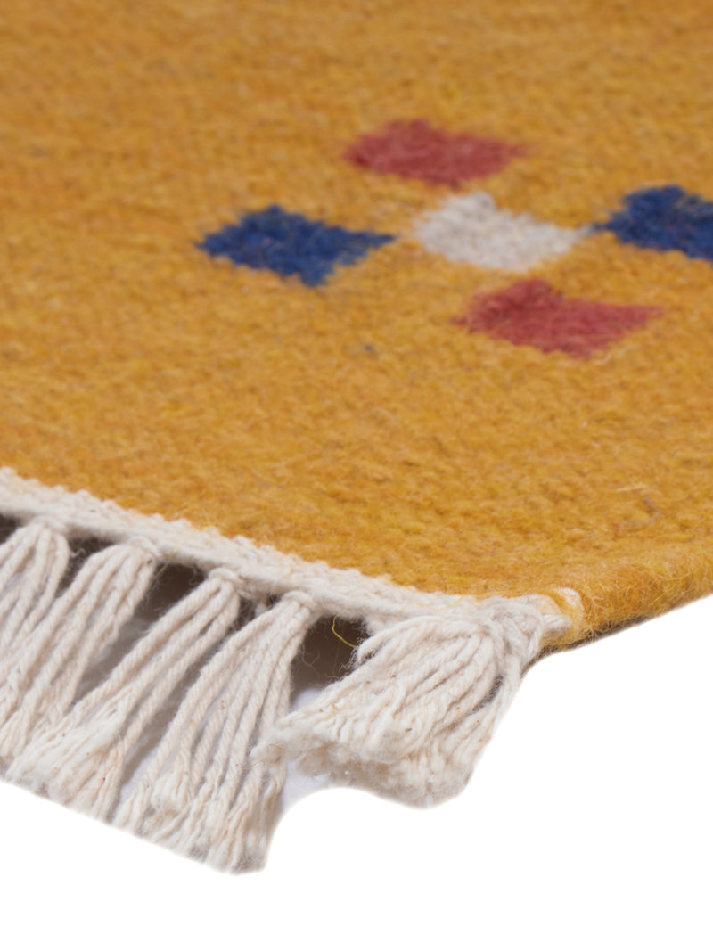 Moderne kilim Tæppe - Uldtæppe