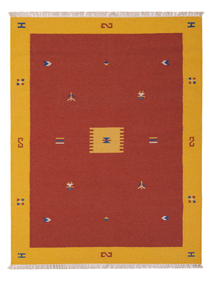 Kelim Teppich - Trendy - 240 x 170 cm - rost