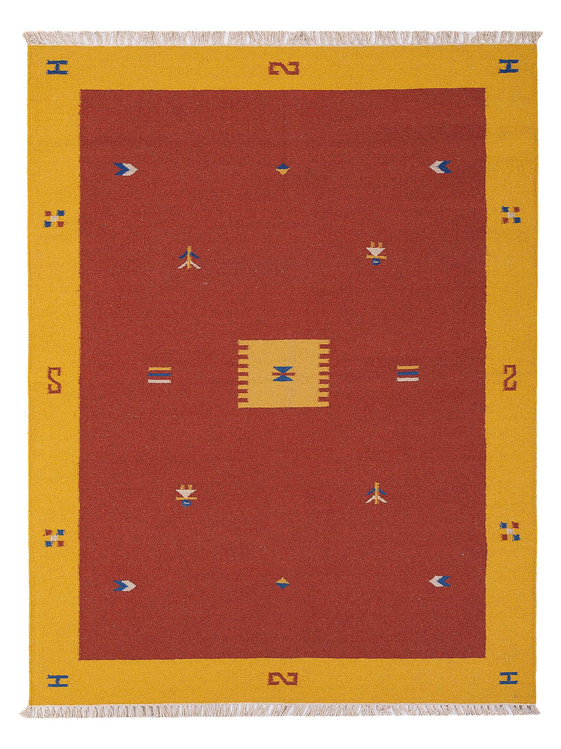 Kelim Teppich - Trendy - 240 x 170 cm - rost