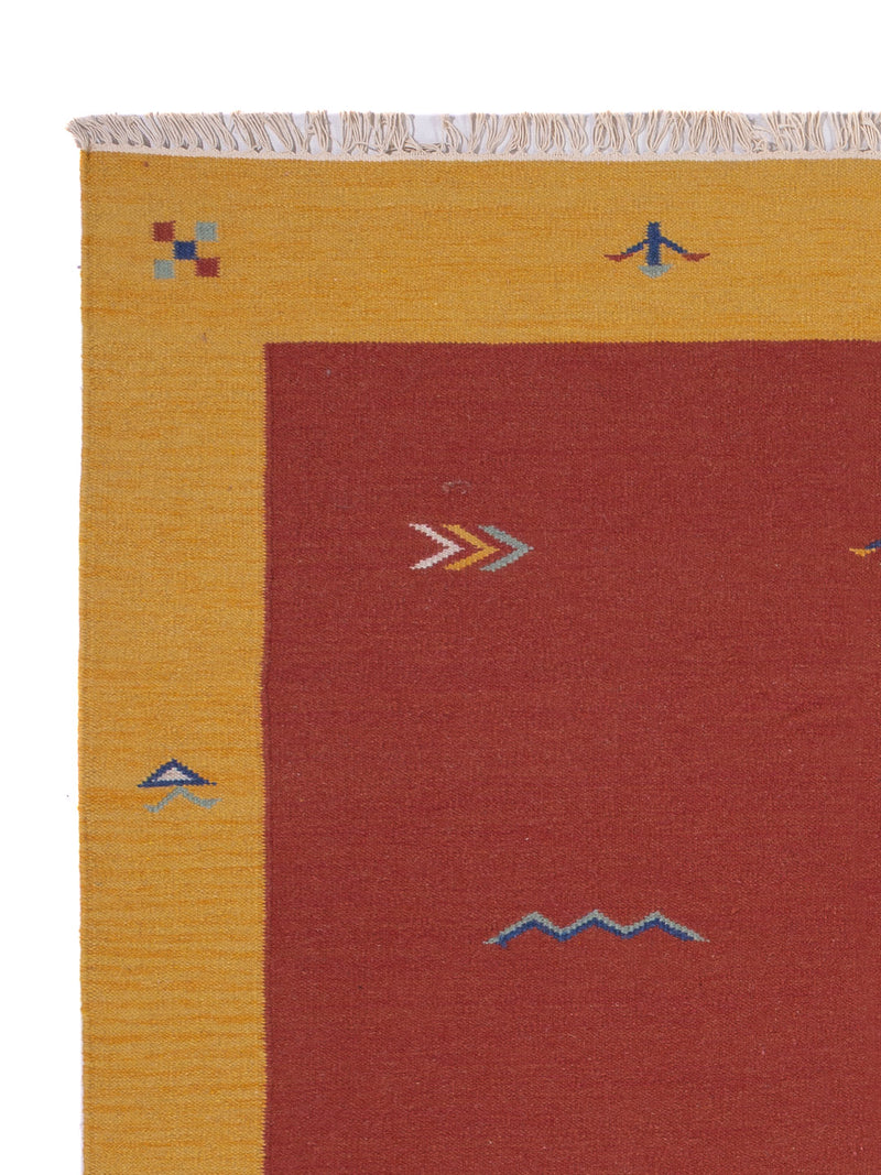 Kelim Teppich - Trendy - 240 x 170 cm - rot