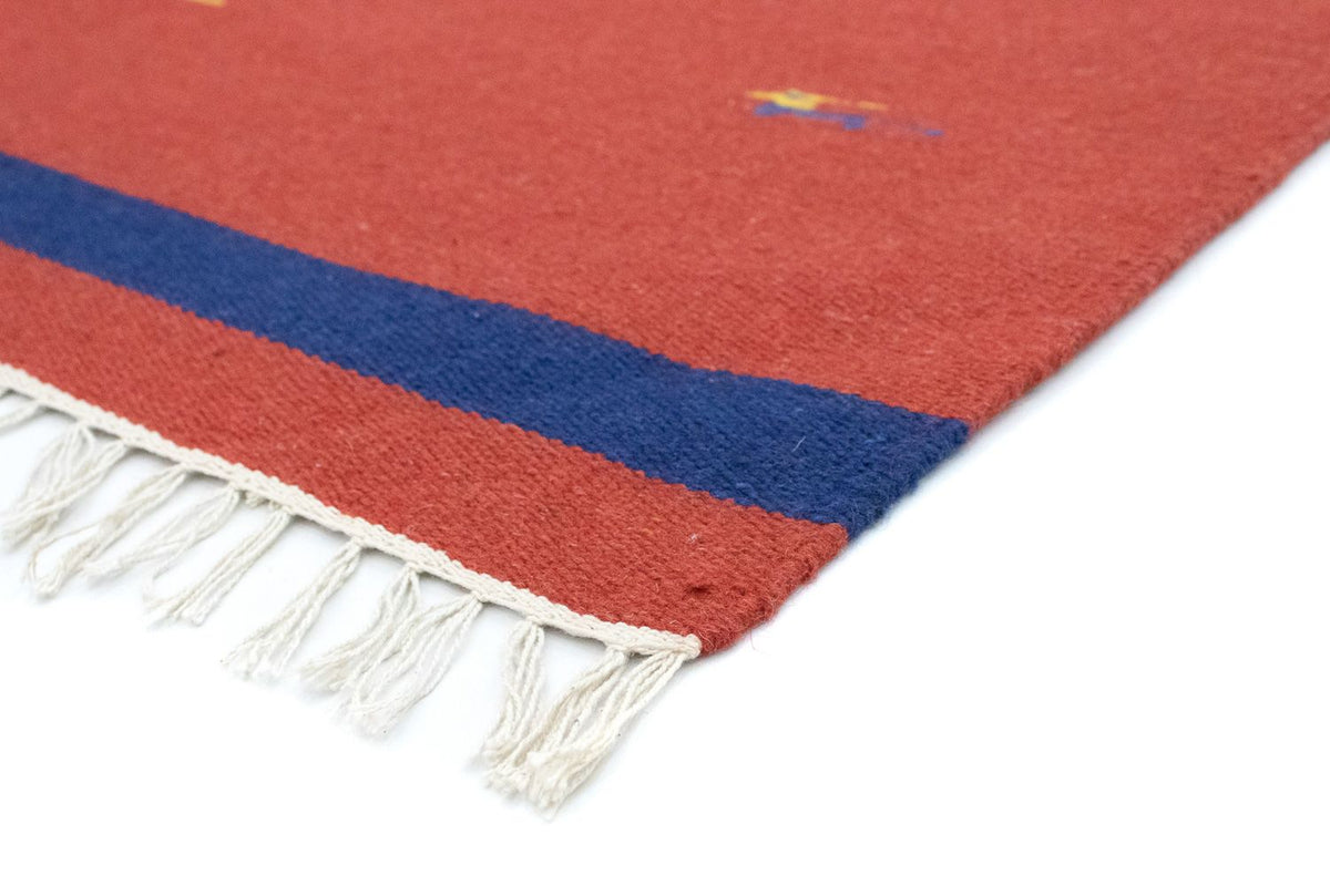 Moderne kilim Tæppe 120x180cm - Uldtæppe