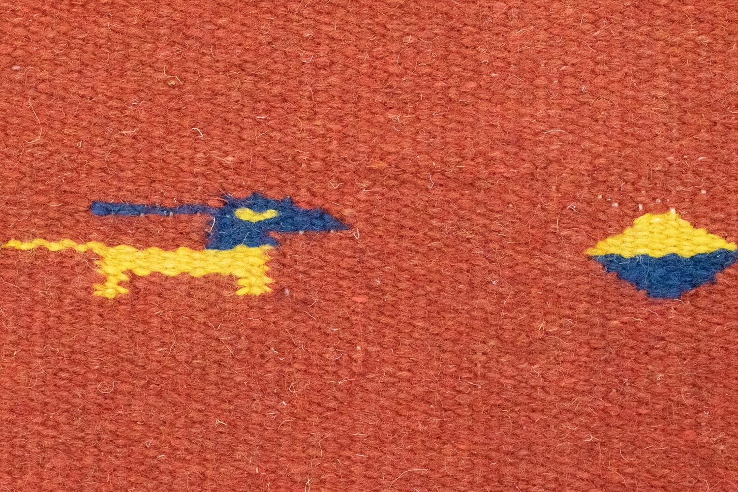 Kelim-tæppe - Trendy - 200 x 140 cm - rød