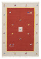 Moderne kilim Tæppe 200x140cm - Uldtæppe