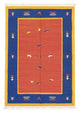 Moderne kilim Tæppe 200x140cm - Uldtæppe