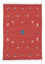 Kelim-tæppe - Trendy - 200 x 140 cm - rød