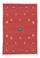 Moderne kilim Tæppe 200x140cm - Uldtæppe