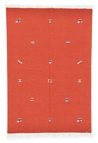 Moderne kilim Tæppe 200x140cm - Uldtæppe – product image