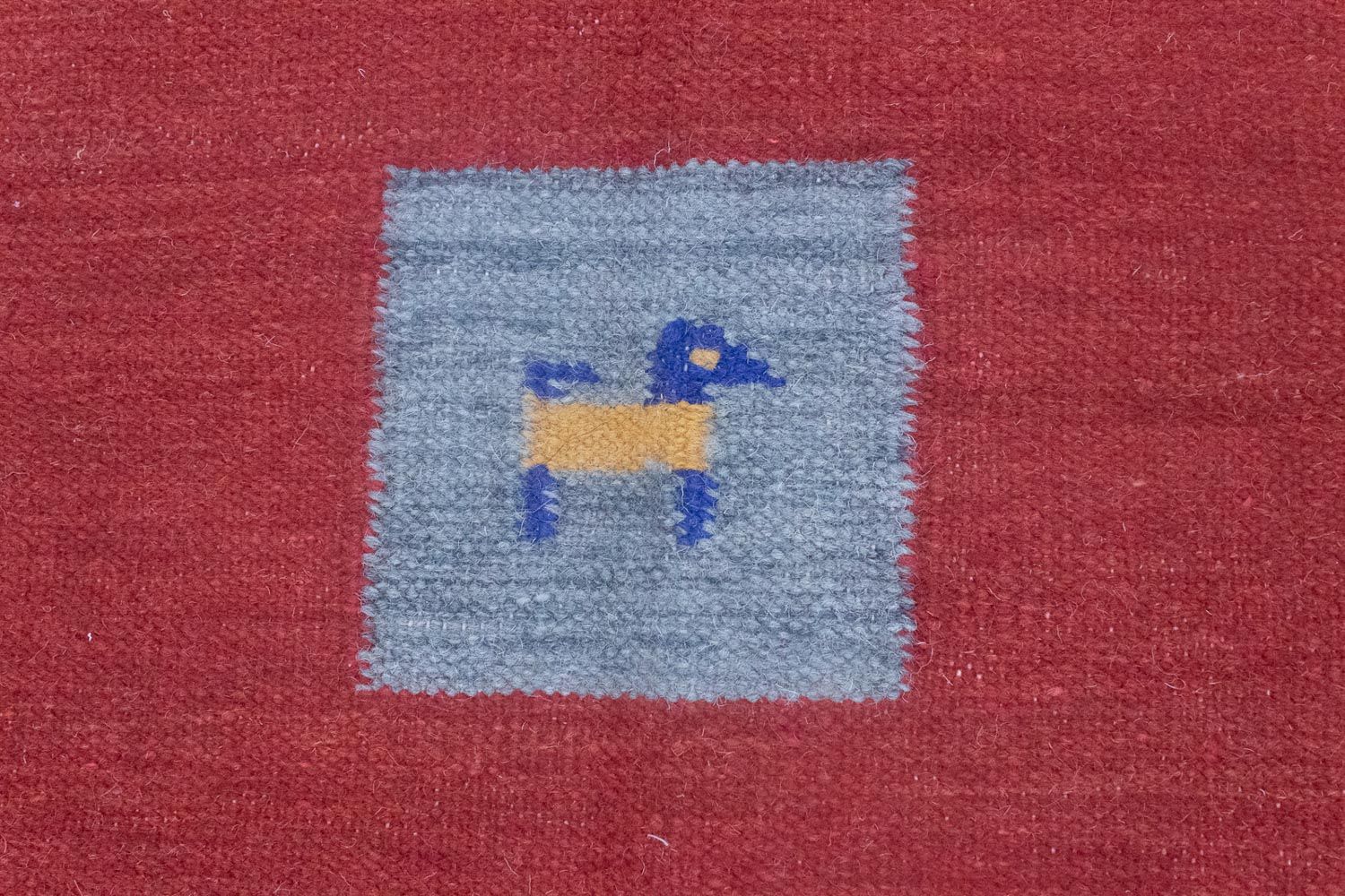 Kelim-tæppe - Trendy - 200 x 140 cm - rød
