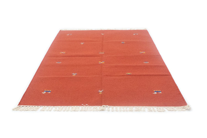 Kelim-tæppe - Trendy - 200 x 140 cm - orange