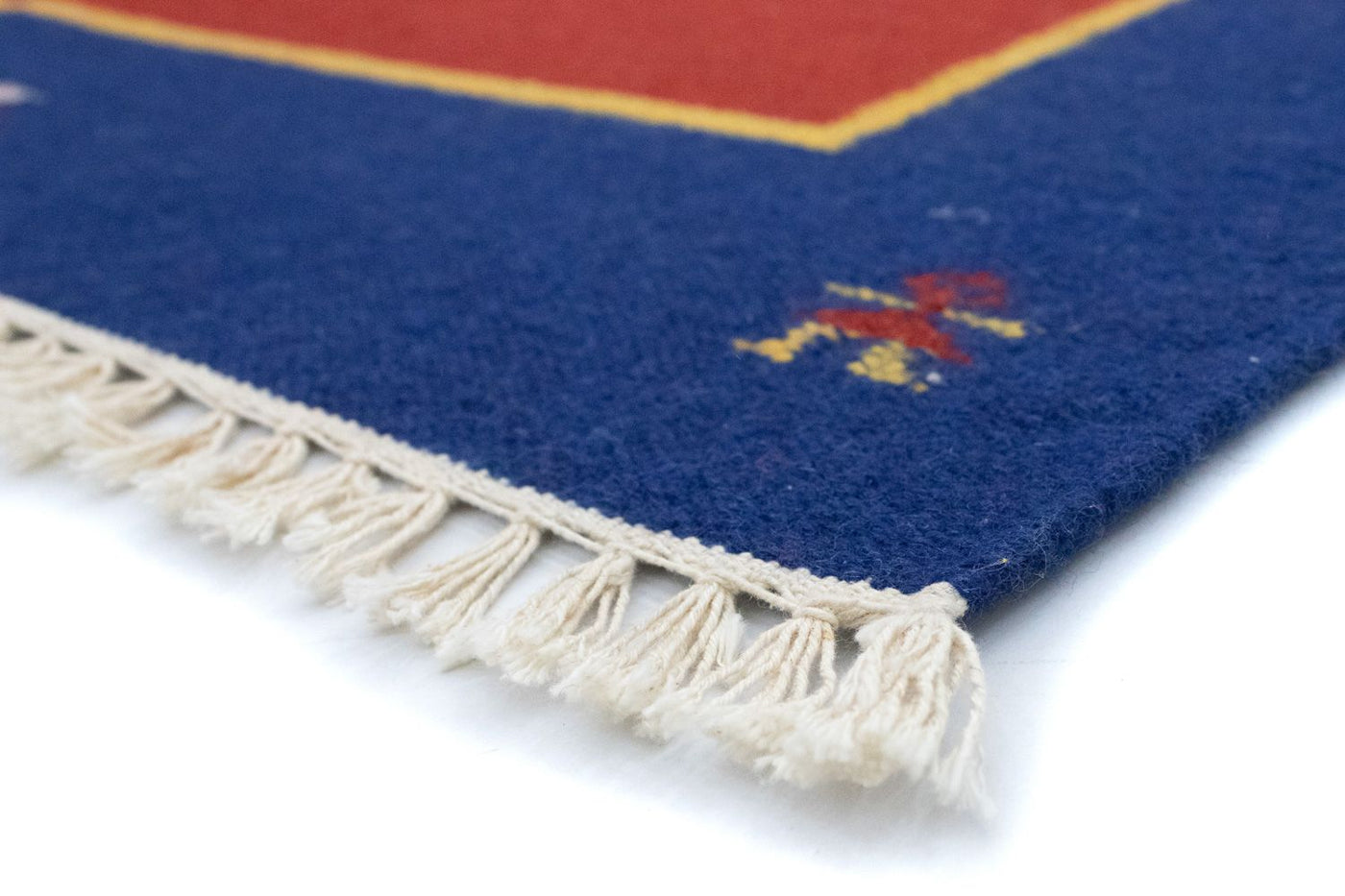 Moderne kilim Tæppe 200x140cm - Uldtæppe
