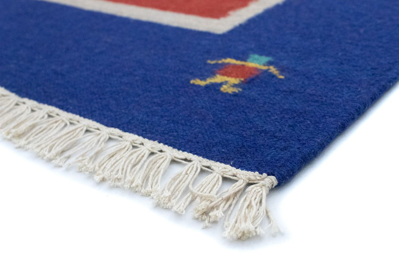 Moderne kilim Tæppe 200x140cm - Uldtæppe