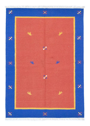 Kelim-tæppe - Trendy - 200 x 140 cm - orange