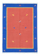 Moderne kilim Tæppe 200x140cm - Uldtæppe
