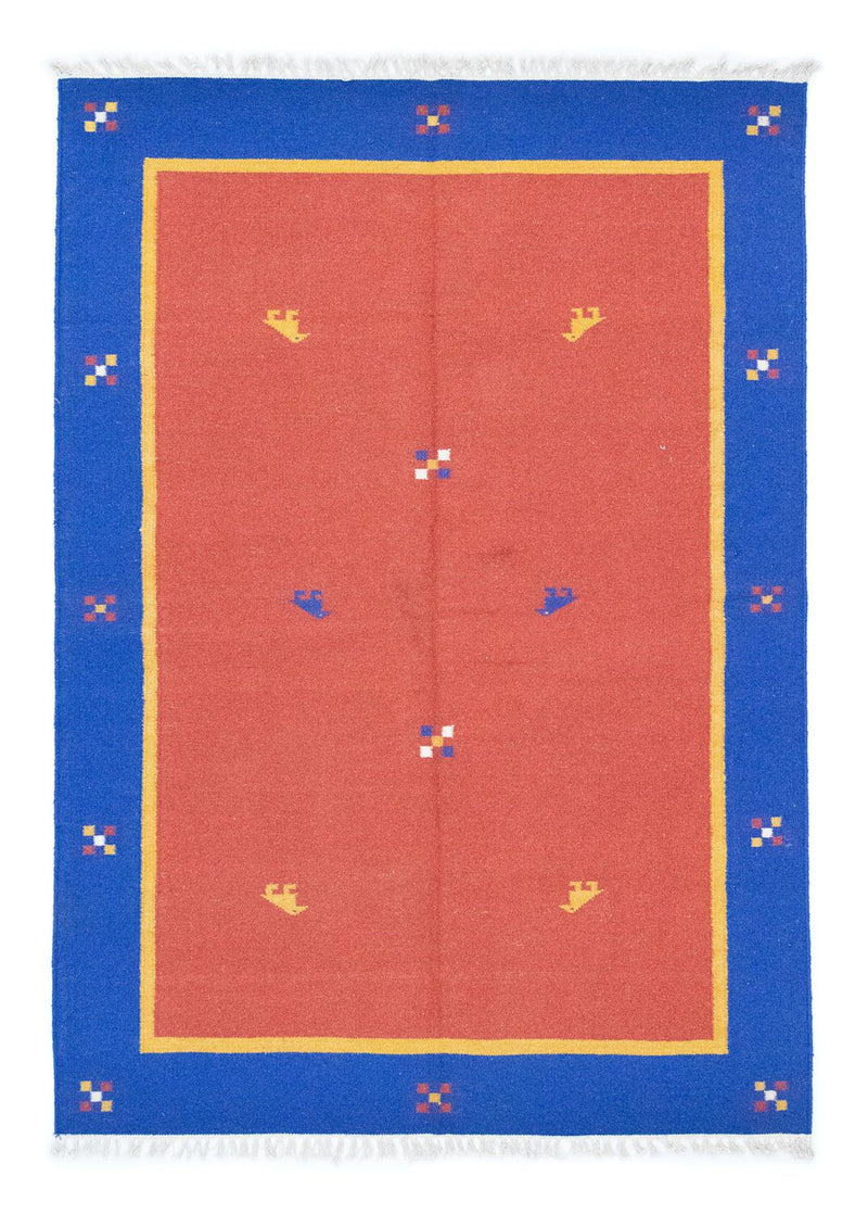 Kelim-tæppe - Trendy - 200 x 140 cm - orange