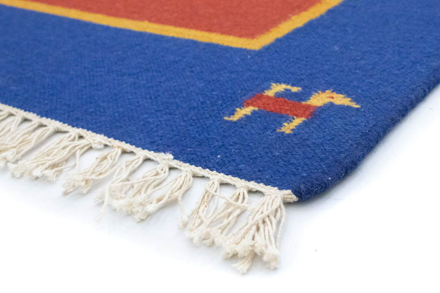 Moderne kilim Tæppe 200x140cm - Uldtæppe