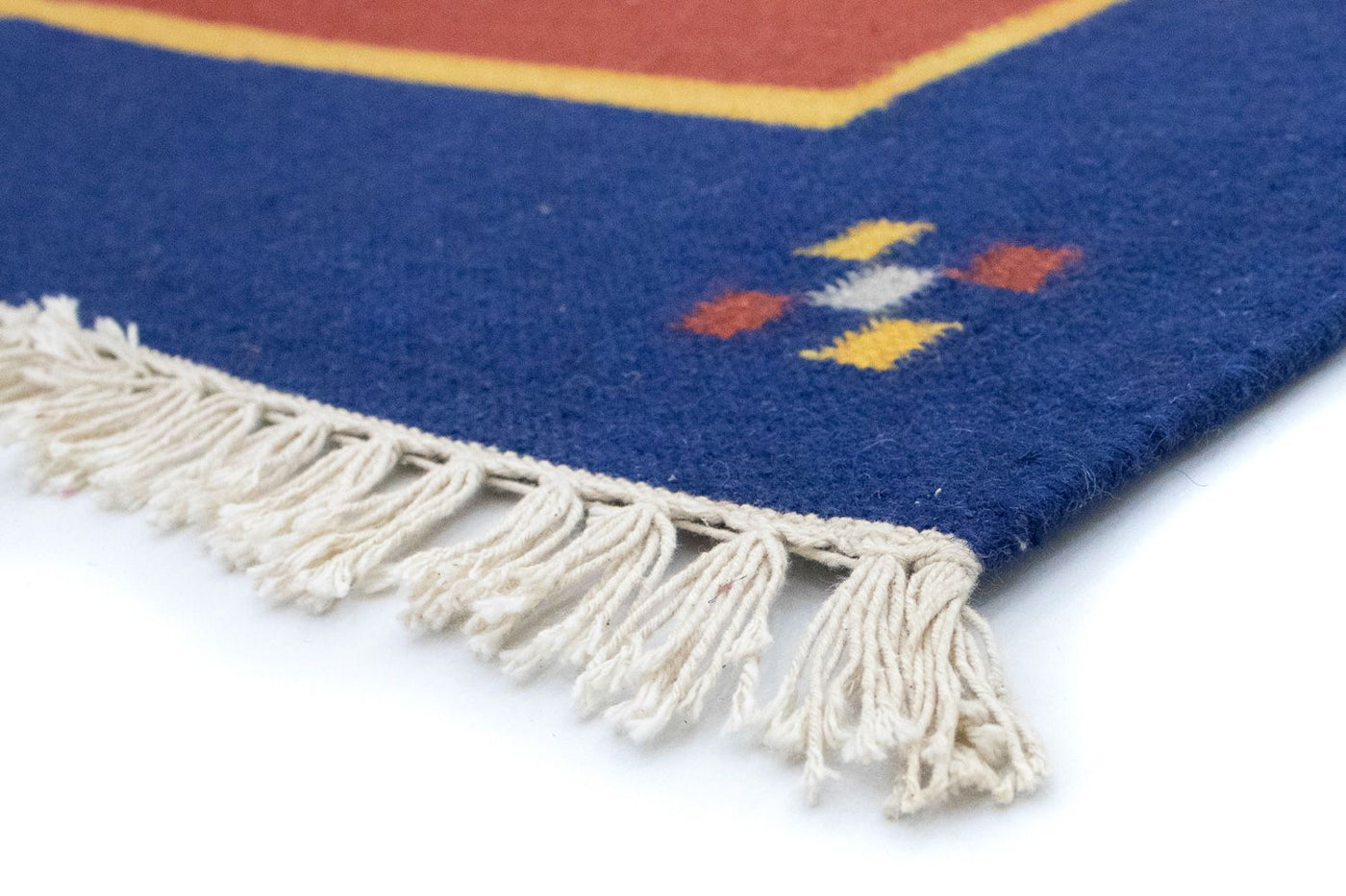 Moderne kilim Tæppe 200x140cm - Uldtæppe