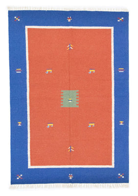 Kelim-tæppe - Trendy - 200 x 140 cm - orange