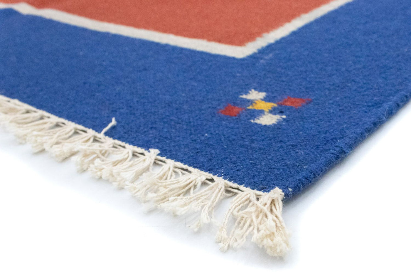 Moderne kilim Tæppe 200x140cm - Uldtæppe