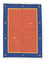 Kelim-tæppe - Trendy - 200 x 140 cm - orange